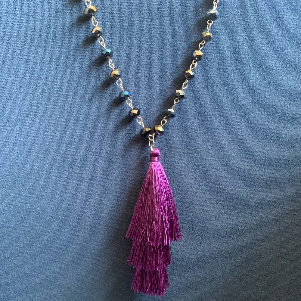 Tassel Necklace!